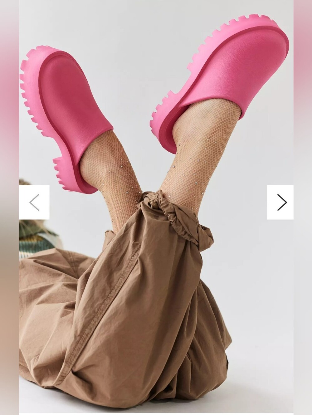 Jeffrey Campbell Clogge Platform Mule Fuschia Women's 10 Maximalist Boho Chic